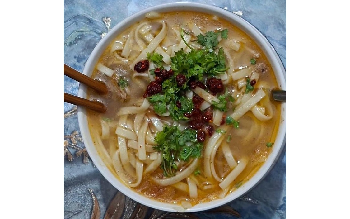 Beef thukpa