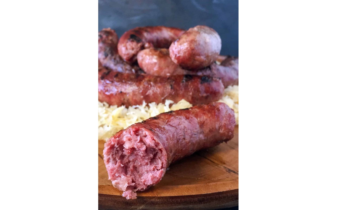 Beef sausage