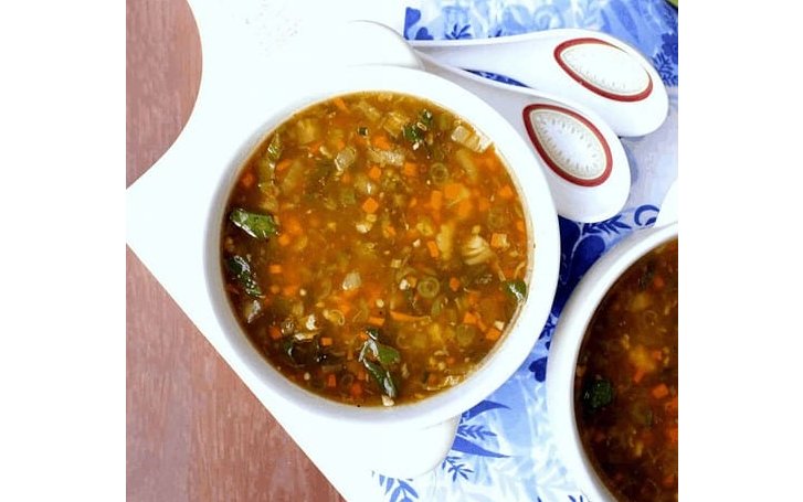 Hot & Sour Vegetable Soup