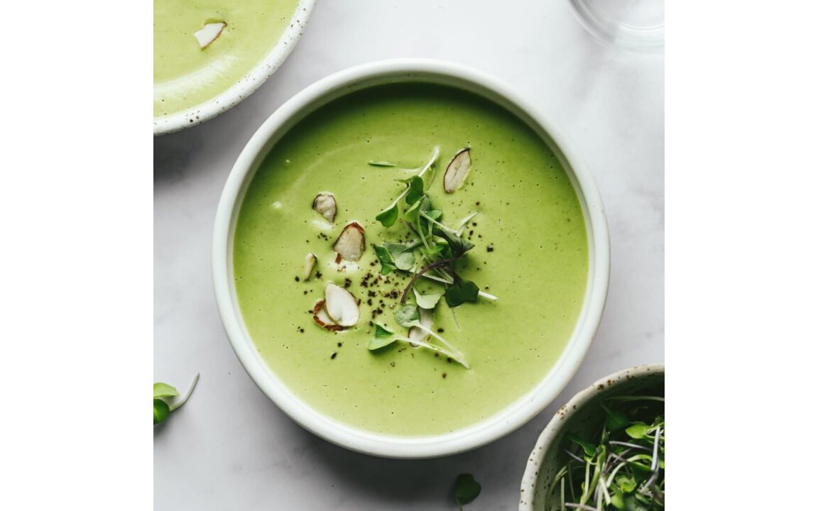 Broccoli & Almond Soup